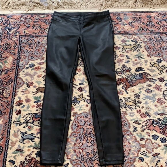 Blank NYC Pull On Leather Leggings - Picture 2 of 8
